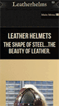 Mobile Screenshot of leatherhelms.com
